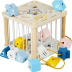 Sorter - Drewniana Sensoryczna Kostka Montessori